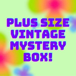 Plus Size Vintage Reseller Mystery Box!!